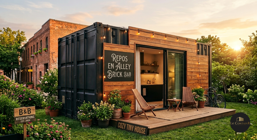 container aménagé Le ContainR