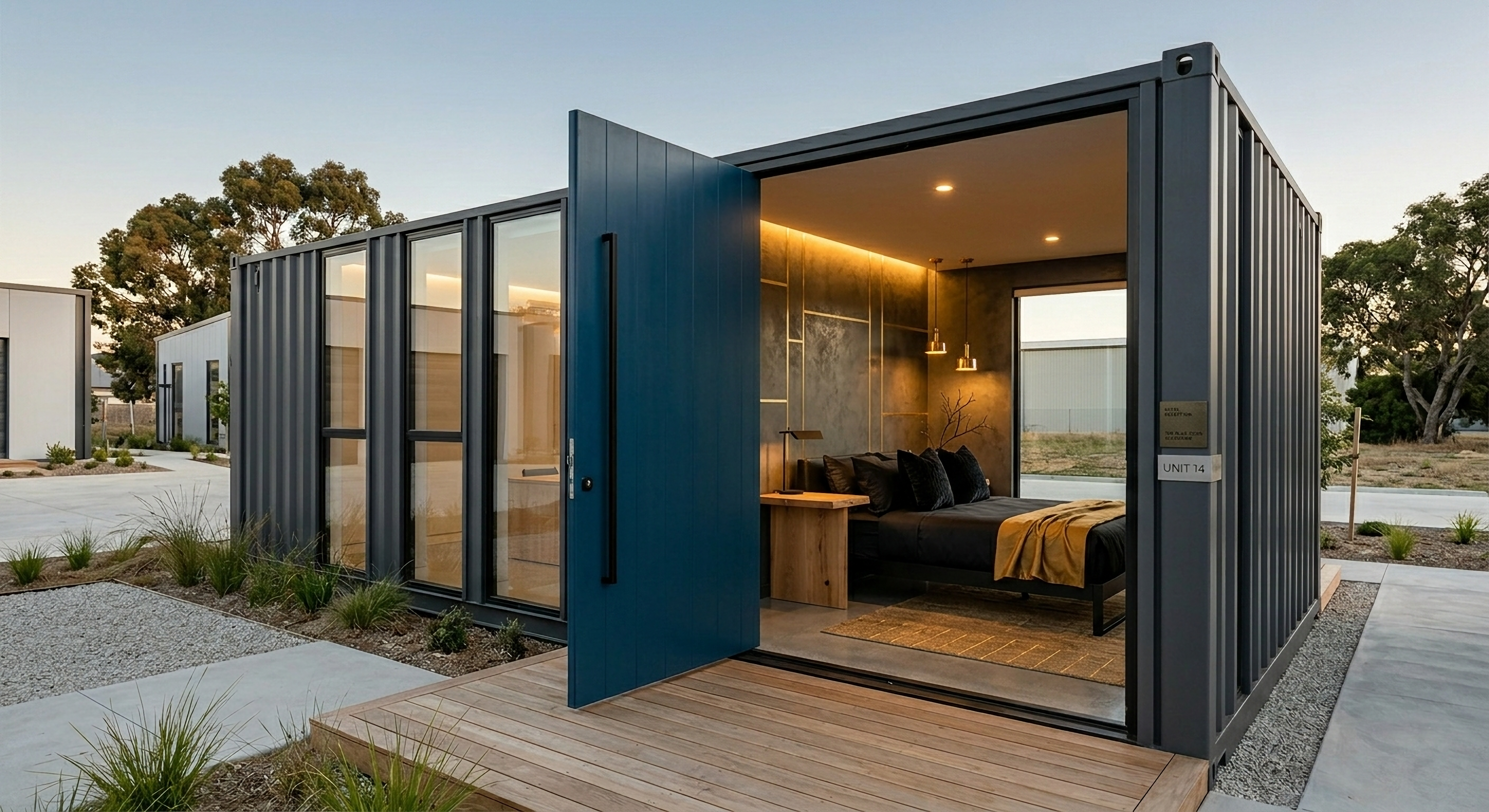 Chambre BnB — suite chambre container