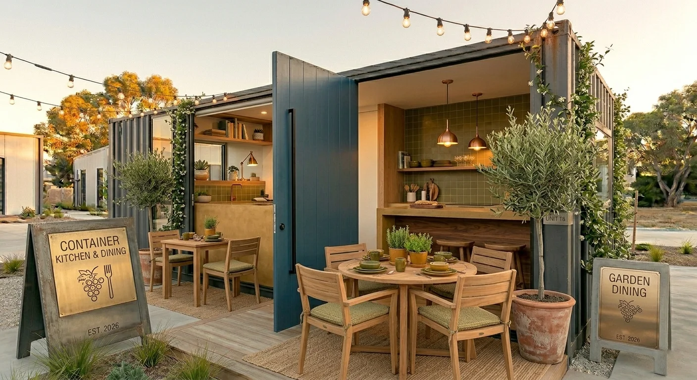 Cuisine Extérieure — cuisine outdoor container