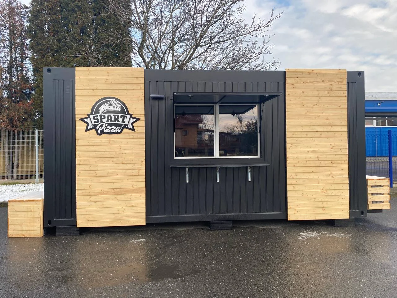 Pizza Snack — détail finition